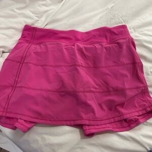 lululemon athletica Vibrant Pink Skort